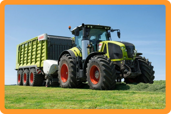 Location de tracteur claas